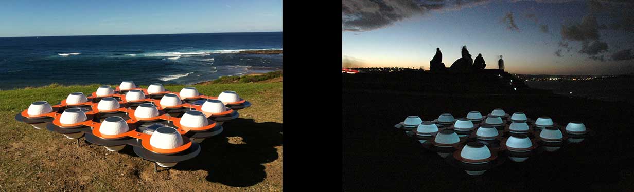 Images of Solar Echo installed at Long Reef Headland